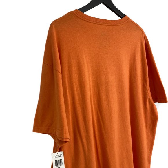 RALPH LAUREN Polo Jeans Co. 1967 Winged Foot Short Sleeve Orange T-Shirt Size XL - Picture 10 of 16